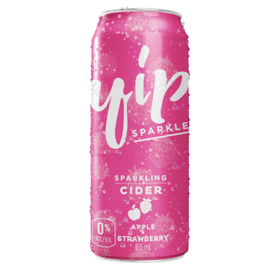YIP SPRKLE APPLE STRW CIDR 0% [355 ml]