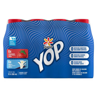 YOP STRWBRY VANILLA 12x200ml [12 ea]
