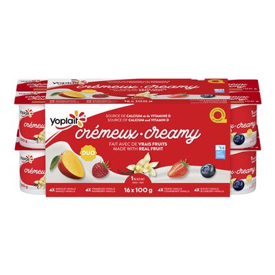 YOPLAIT CREAMY DUO AST 16x100g [16 ea]