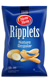 YUM YUM CHIPS RIPLETS REGULAR [200 g]
