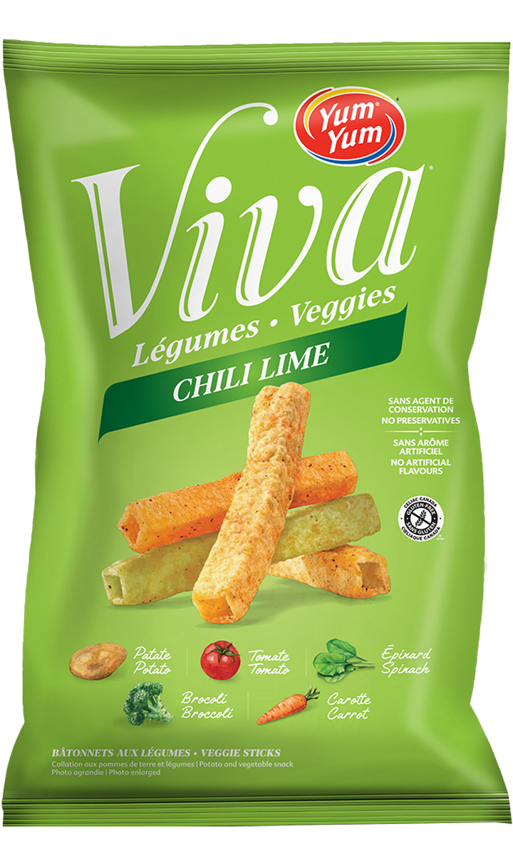 YUMYUM VIVA VEGGIES CHILI LIME [150 g]