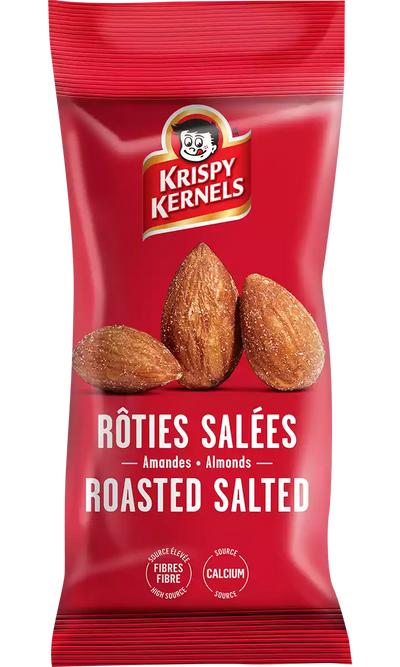 KRISP KERN RST & SALT ALMONDS [60 g]