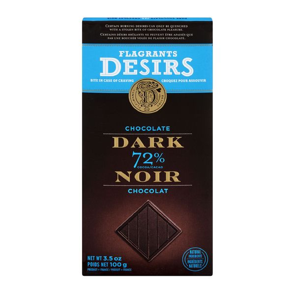 FLAGRANTS DESIRS DRK CHOC 72% [100 g]