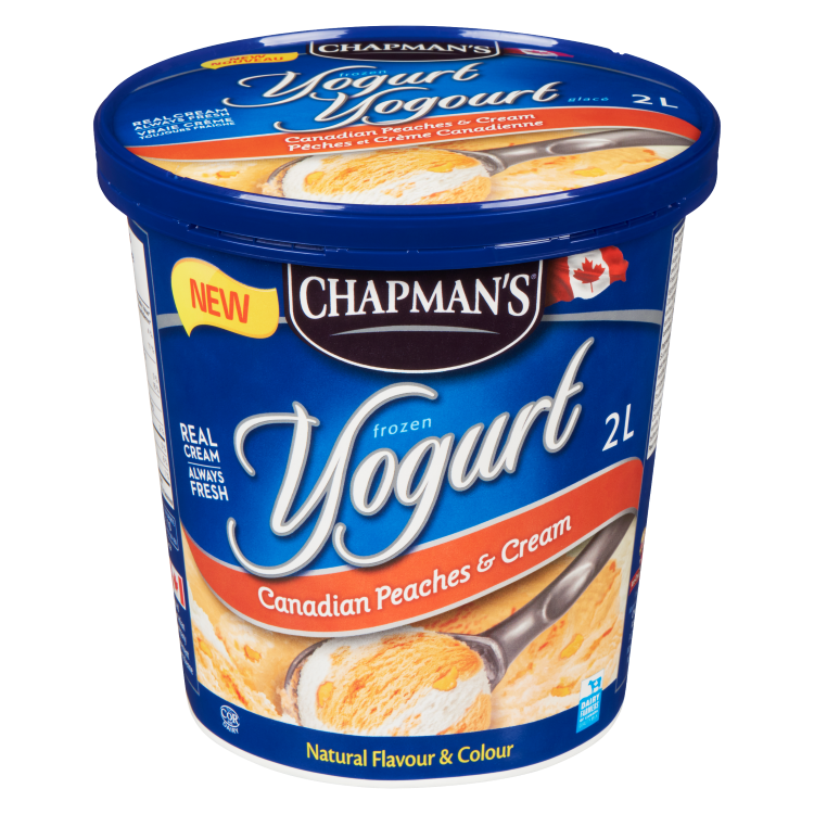CHAP FRZ YOGRT PEACH & CRM [2 l]