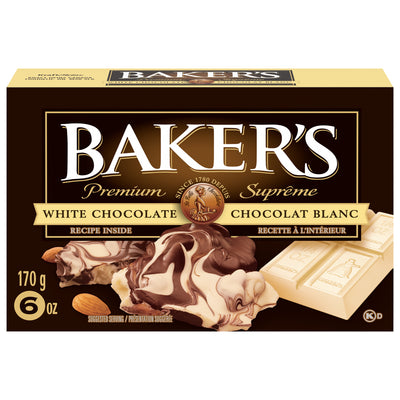BAKERS WHITE CHOCOLATE [170 GM]
