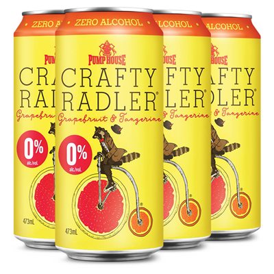 CRFTY RADLER NON ALCOHOL BEER [4 ea]