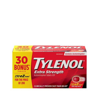 TYLENOL XS EZ TABS BNS 200+30 [230 TAB]
