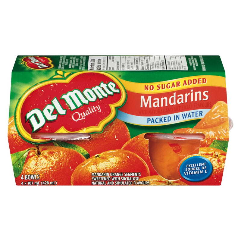 DEL MONTE MANDARINS 4PK [4 PACK]