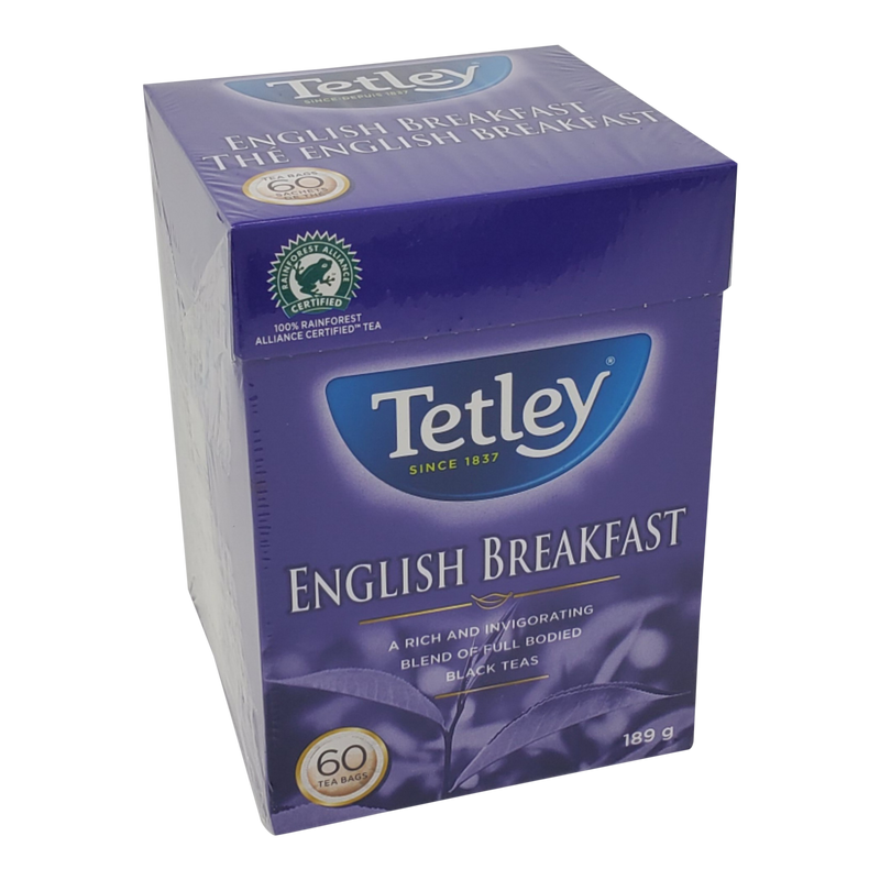 TETLEY ENGLISH BRKFST TEA 60s [60 pkg]
