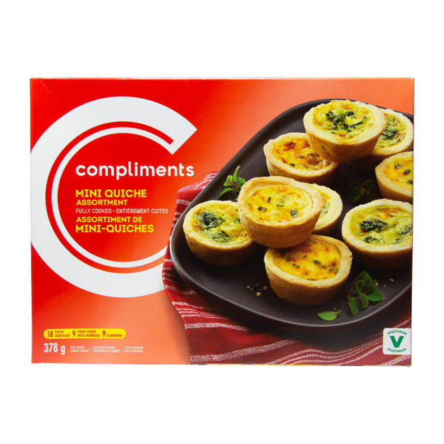 COMPLIMENTS MINI QUICHE [378 g]