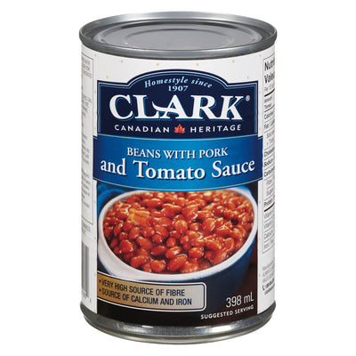 CLARK BEANS PORK/TOMATO SC [398 ml]