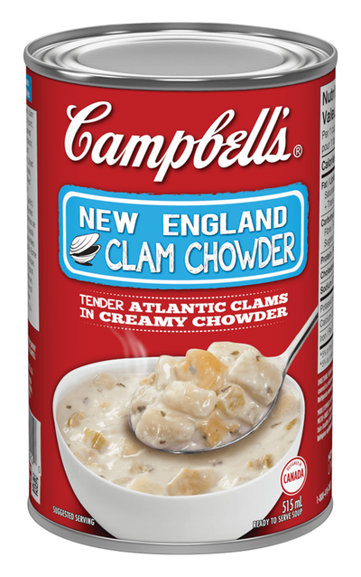 CAMBELLS SOUP NE CLAM CHOWDER [515 ml]