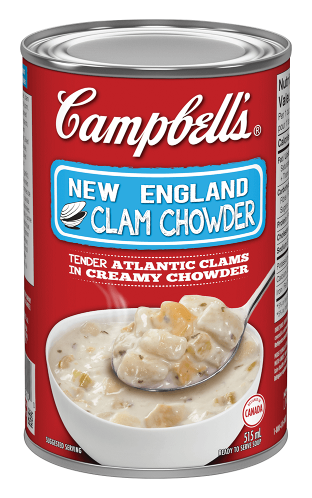 CAMBELLS SOUP NE CLAM CHOWDER [515 ml]