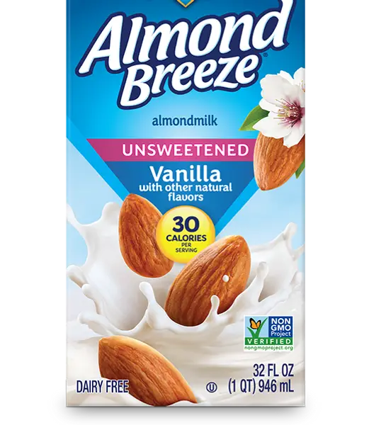 ALMND BRZ UNSWEET VANILLA +DP [946 ml]