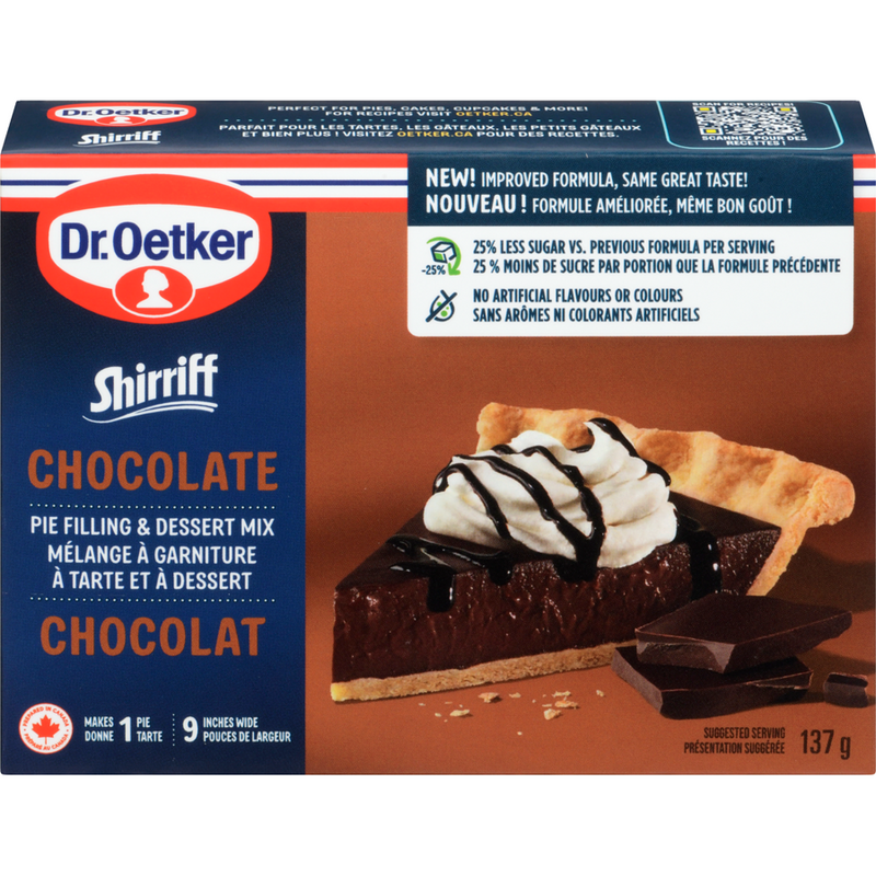 SHIRF CHOCO PUDDING & PIE FILL [137 g]