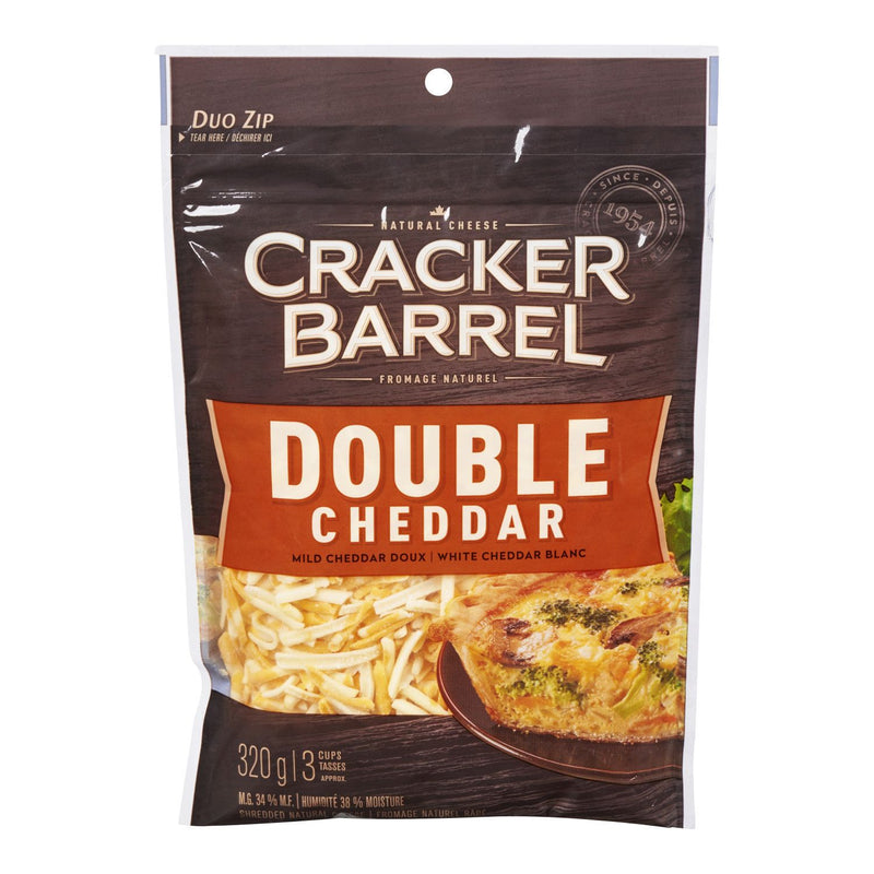 KRAFT CB DOUBLE CHEDDAR SHRED [320 g]