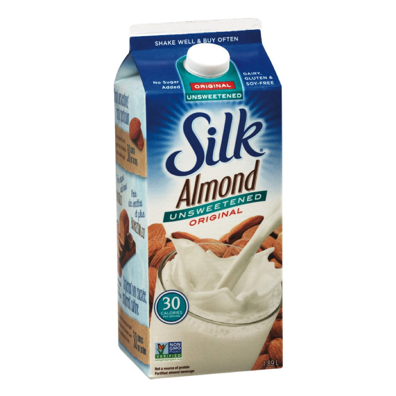 SILK TRUE ALMOND UNSWEET 1.89L
