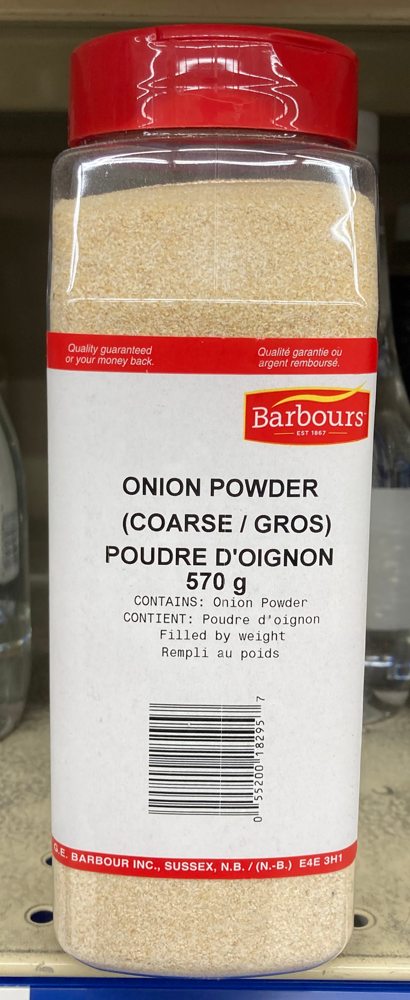BARBOURS ONION POWDER 570g