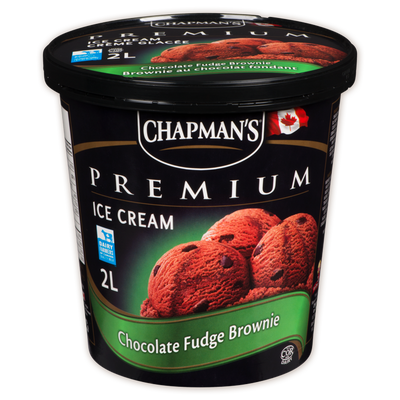 CHPMN PREM.FUDGE BROWNIE [2 ltr]