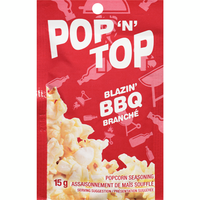 POP N TOP BLAZIN BBQ [15 g]