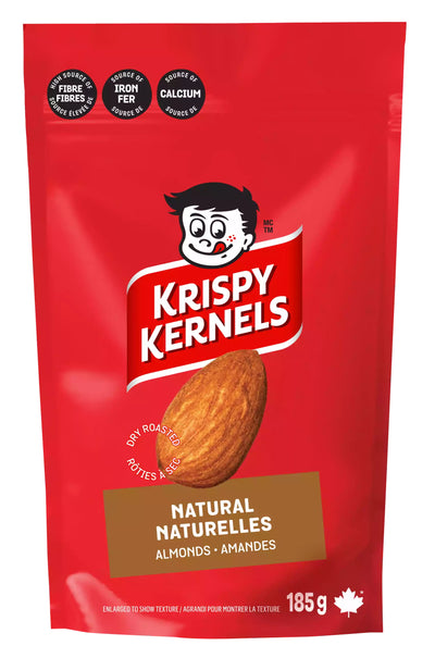 KISP KRNL NATURAL ALMONDS [185 g]