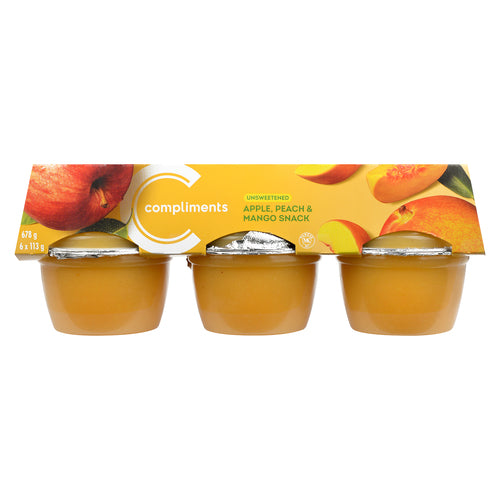 COMP APPLE PEACH MANGO 6PK [6 ea]