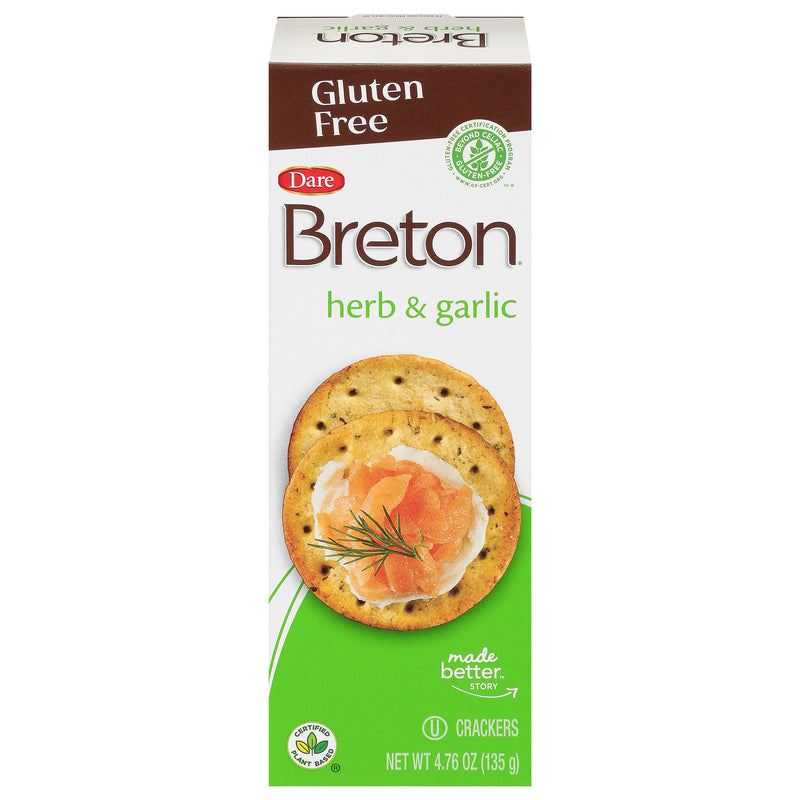 BRETON GLUTEN FREE HERB GARLIC [135 g]