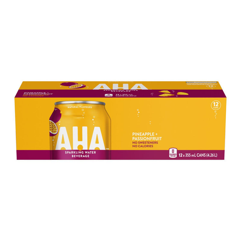 AHA PINEAPPLE PASSFRUIT 12PK [12 ea]