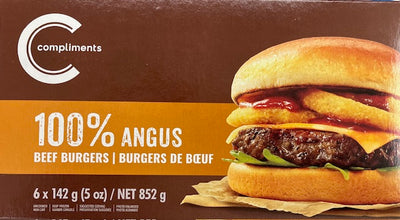 COMP ANGUS BEEF BURGERS [852 g]