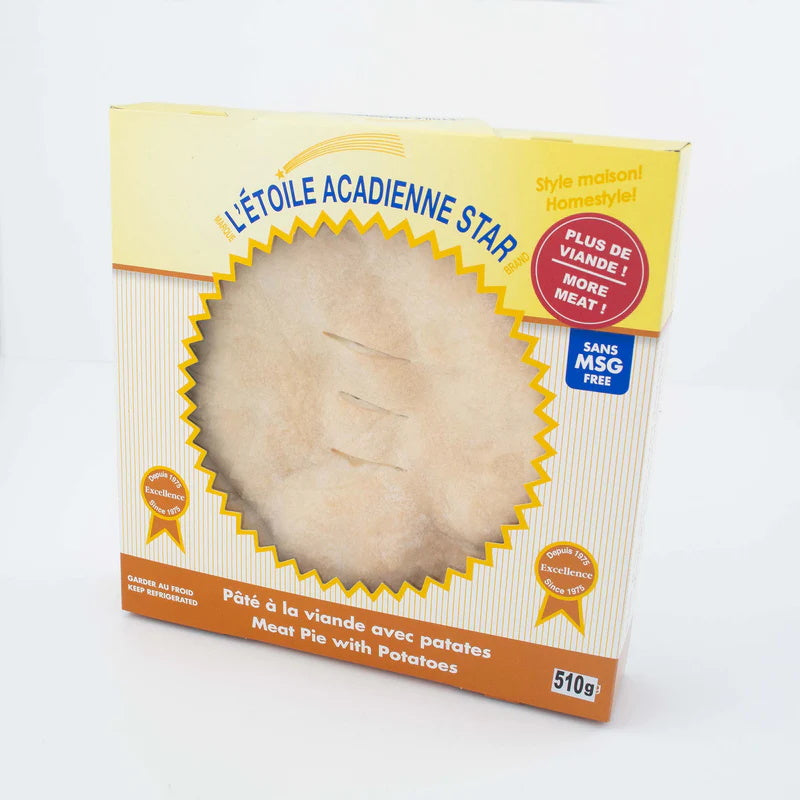 ACADIAN STAR MEAT PIE W/POTATO [510 g]