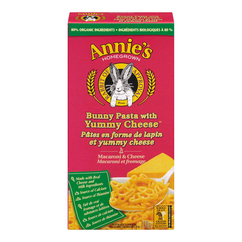 ANNIE BUNNY PASTA & CHEESE [170 g]