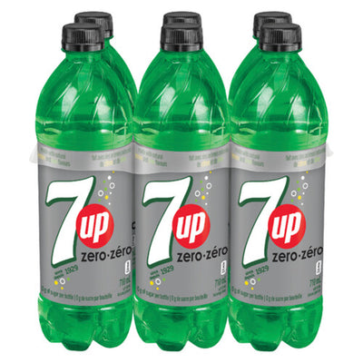 7-UP ZERO 6x710ml [6 ea]