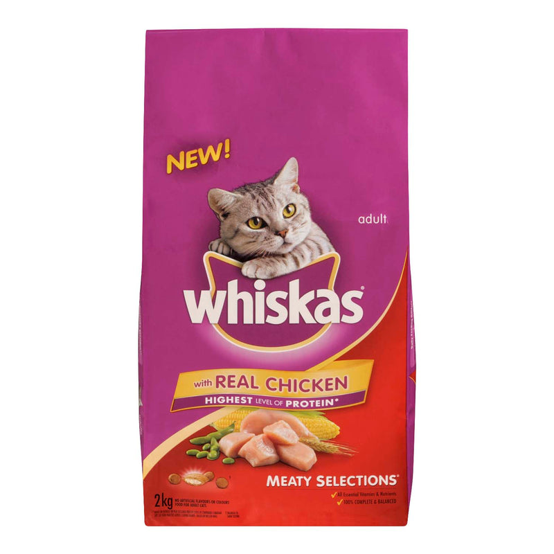 WHISKA DRY CAT FOOD ORIG RECIP [2 kg]