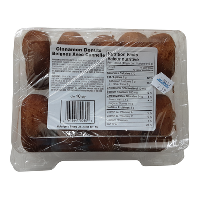 CINNAMON DONUTS 10S [10 pkg]