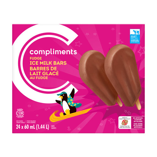 COMP FUDGE ICE MILK BARS 24pk [24 ea]