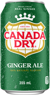 CANADA DRY DIET GINGER ALE +de [355 ml]
