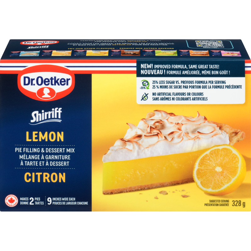 SHIRRIFF PIE FILLING LEMON [328 g]