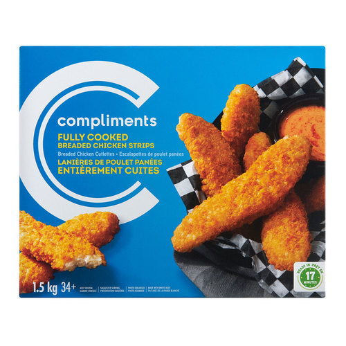 COMP BREADED CHICKEN STRIPS VP