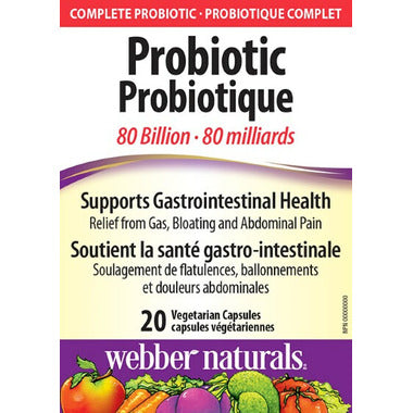 WEBBER PROBIOTIC 80BILLION [20 ea]