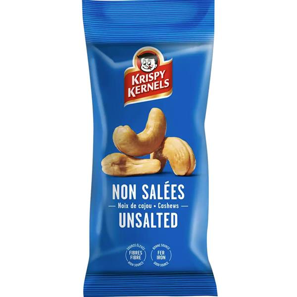 KRISPY KERNL UNSALTED CASHEWS [60 g]