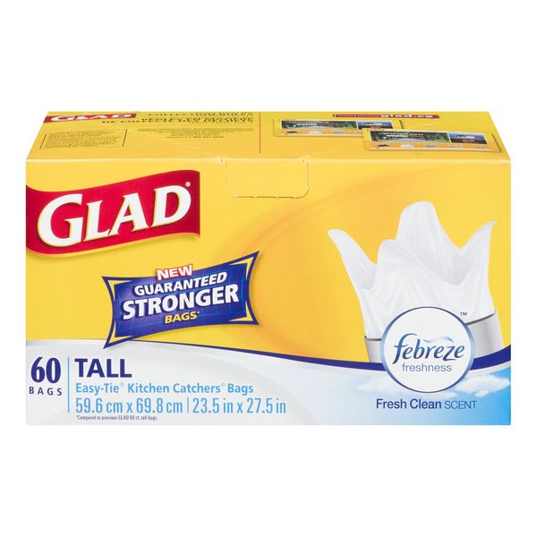 GLAD KITCHEN CATCHERS TALL [60 ea]