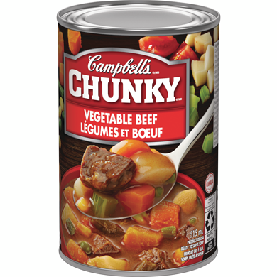 CAMP CHNKY VEG BEEF SOUP [515 ml]