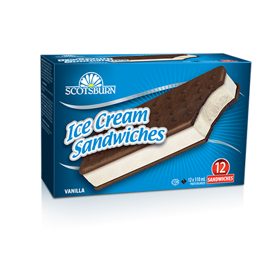SCOTS ICE CREAM SANDWICH [12 ea]