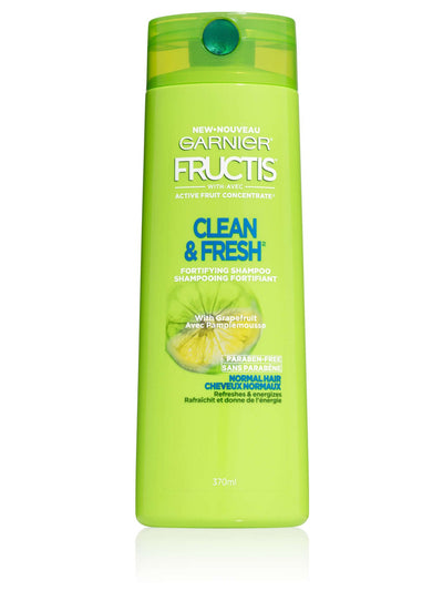 FRUCTIS CLEAN & FRESH SHAMPOO [370 ml]