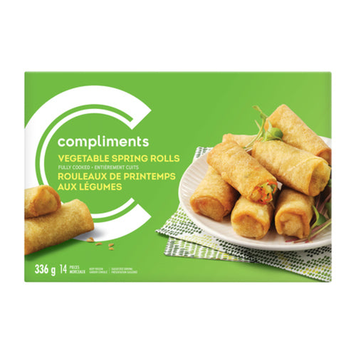 COMP VEG SPRING ROLLS [336 g]