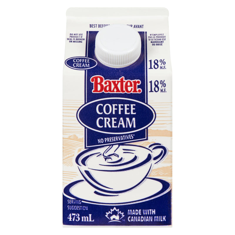 BAXTER 18% CRM 473ML CARTON