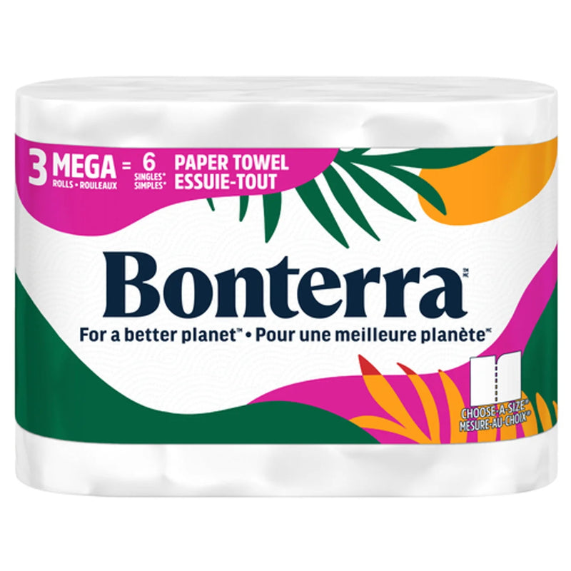 BONTERRA PAPER TOWEL 3 MEGA [3 ea]