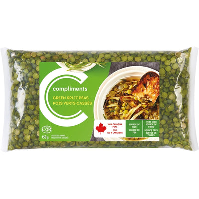 COMPLMNT SPLIT GREEN PEAS [450 g]