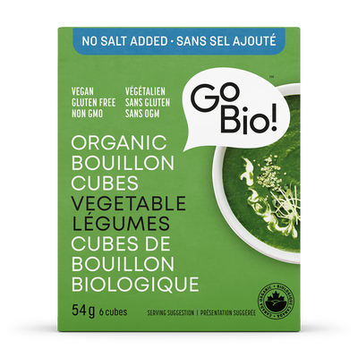 GO BIO ORGANIC NO SALT VEG CUB [54 g]