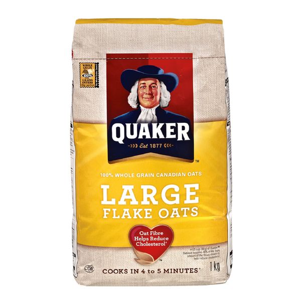 QUAKER OLD FSH LG FLAKE OATS [1 kg]